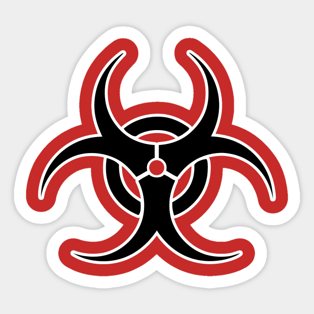 poison symbol abstract zombi Sticker by Huggy Mauve